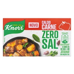 Caldo de carne zero sal Knorr 48g 