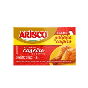 Caldo de galinha caipira Arisco 19g.