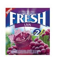 Refresco em pó Fresh uva 25g. 