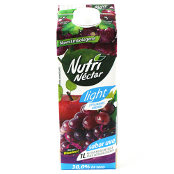 Suco uva light Nutri Nectar 1lt.