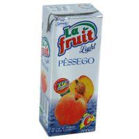 Suco pronto de pêssego light La Fruit 200ml.
