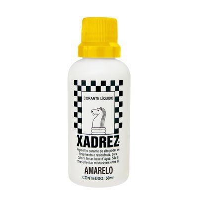 Corante líquido amarelo - Xadrez