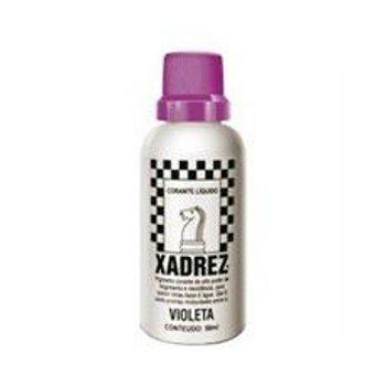 Corante líquido violeta - Xadrez