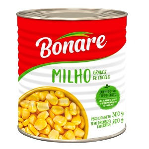 Milho em conserva Bonare lata 170g