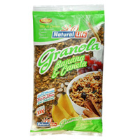 Granola sabor Banana e Canela  Natural Life 300g 