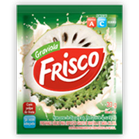 Refresco em pó Frisco graviola 30g.