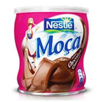 Leite Moça Chocolate Cremoso lata Nestlé 385g  