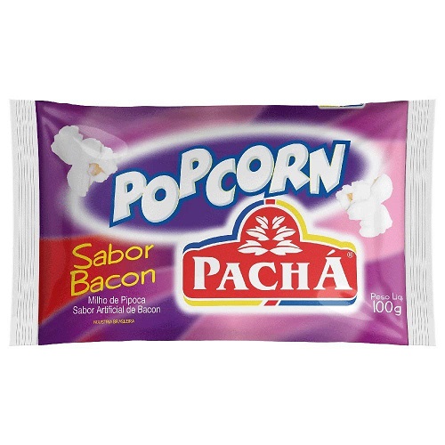 Pipoca de micro ondas sabor bacon Pachá 100g