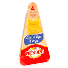 Queijo Estepe fracionado President 160g