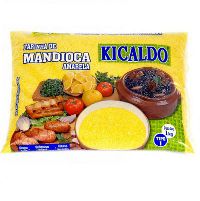 Farinha de mandioca amarela (Puba d'agua) Kicaldo 1kg.