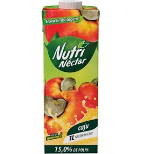 Suco pronto de caju Nutri Néctar 1lt