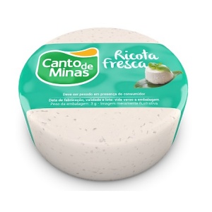 Ricota fresca Canto de Minas 400g