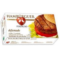 Hamburguer bovino sabor defumado Perdigão 672g.