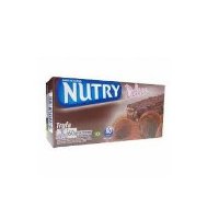 Barras de cereais sabor chocolate com trufa Nutry 3x1 