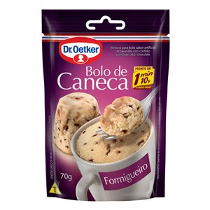 Bolo de caneca formigueiro Dr. Oetker 70g.