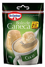 Bolo de caneca coco  Dr. Oetker 70g.