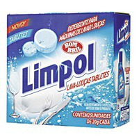 Detergente lava louças tabletes Limpol 500g