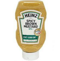 Mostarda Americana Heinz Spicy Brown 396g 