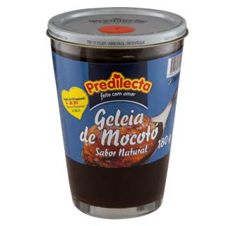 Geléia de mocotó sabor morango 180g