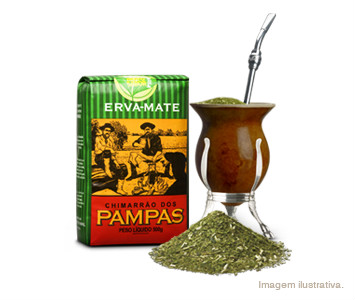 Erva-mate Chimarrão dos Pampas Leão 500g