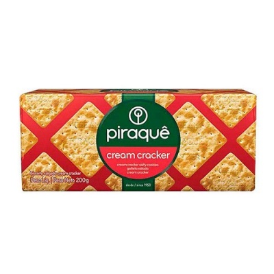 Biscoito cream cracker Piraquê 200g