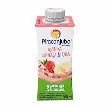 Bebida láctea c/ quinoa, linhaça e chia sabor frutas amarelas Piracanjuba 200ml