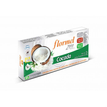 Cocada zero açucar Flormel 3x25g