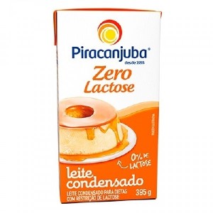 Leite condensado zero lactose Piracanjuba 395g