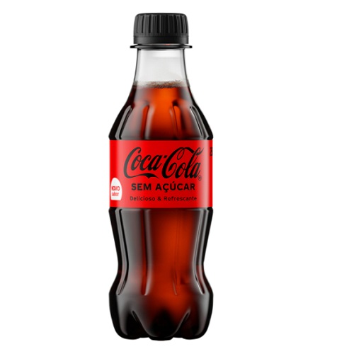 Coca cola sem açúcar mini pet 200ml