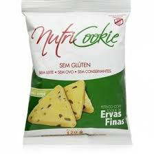 Petiscos sem glúten ervas finas Nutri Cookie 120g