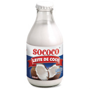 Leite de coco reduzido teor calórico Sococo 200ml.