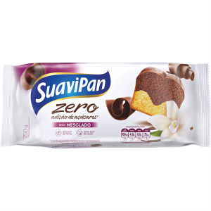 Bolo zero adição acuçar mesclado Suavipan  250g