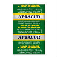 Apracur cartela c/ 6 comprimidos