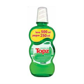 Anti séptico bucal Topz menta 500ml. 