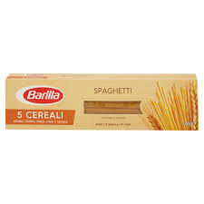 Massa Spagguetti N5 trigo, espelta, cevada milho e centeio (5 CEREALI) Barilla 400g