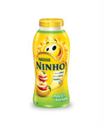 Iogurte Nestlé Ninho Soleil maçã e banana 170g.