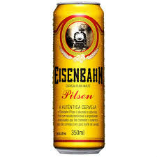 Cerveja Eisenbahn Pilsen lata 350ml