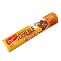 Biscoito Cereale e frutas Damasco, laranja com cacau  Bauducco 147g