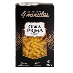 Massa fusilli gourmet Obra Prima 500g