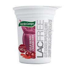 Iogurte zero lactose sabor morango Verde Campo 140g