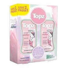 kit Sabonete intimo rosa Topz 2x200ml 