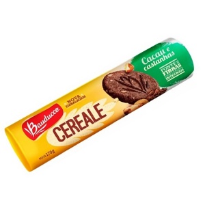 Biscoito Cereale cacau e castanhas Bauducco 170g Biscoito Cereale cacau e castanhas Bauducco 170g