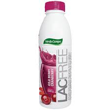 Iogurte desnatado sabor goji berry e cranberry zero lactose Verde Campo 500g