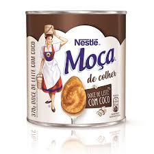 Doce de leite com coco de colher Moça Nestlé 370g