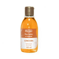 Óleo corporal e capilar cenoura Farmax 100ml