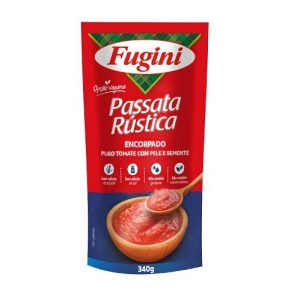 Molho de tomate Passata rústica Fugini sachê 340g