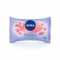 Sabonete flor de cerejeira e óleos essencias Nivea 85g.