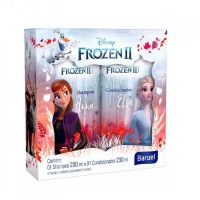 Kit infantil shampoo e condicionador Frozen Baruel