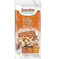 Mix de sementes e nuts Jasmine 40g.