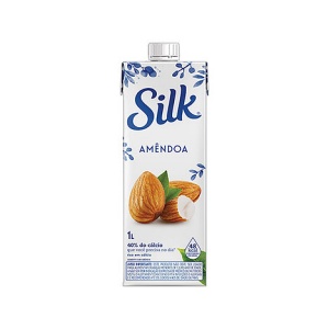 Bebida vegetal de amêndoa Silk 1L